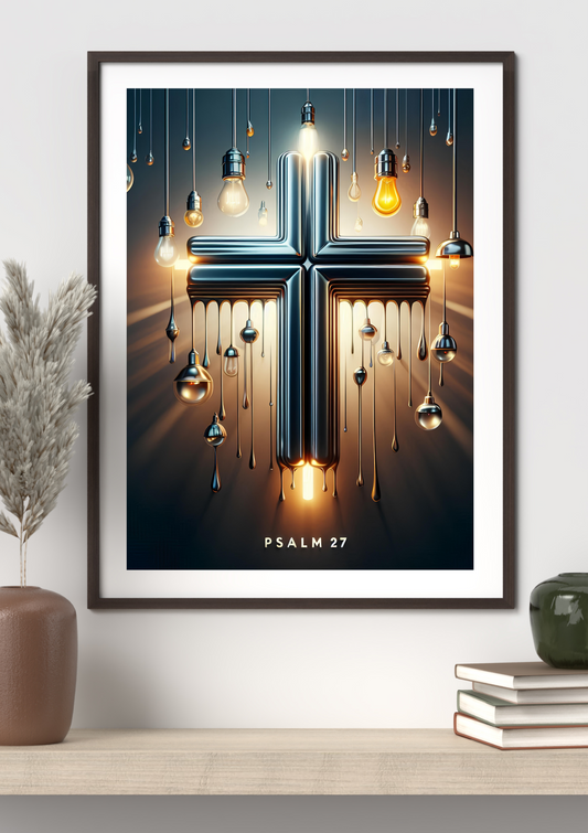 Poster - Psalm 27 (30 x 20)